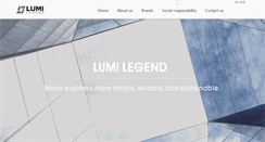 Desktop Screenshot of lumilegend.com